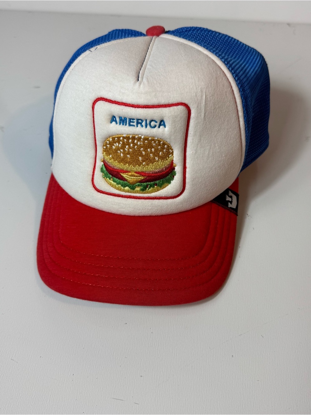 Goorin Bros Trucker Hat The Farm Deep Fried #1 America Limited Edition One Sz
